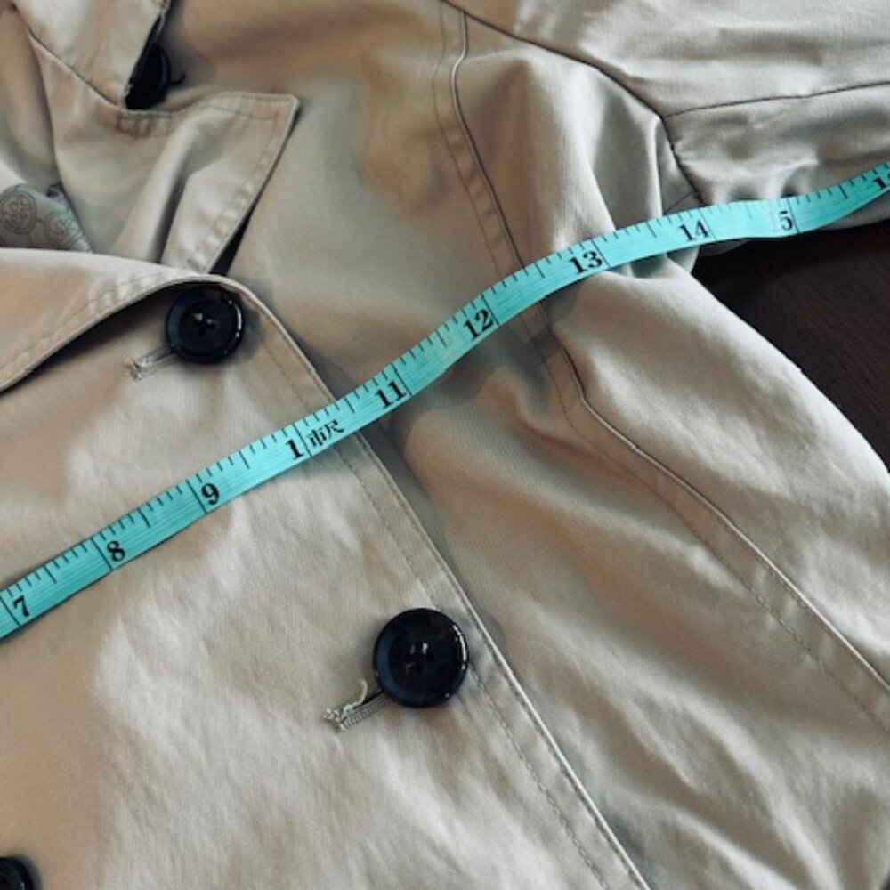 Michael Kors Beige Pea Coat - Picture 7 of 13